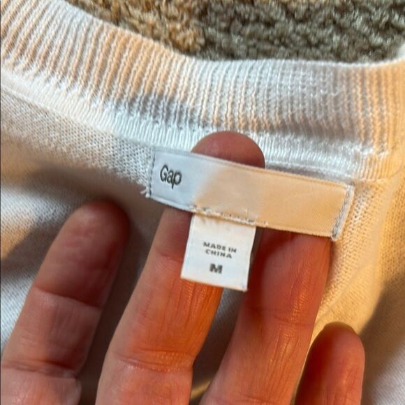 GAP Chic White Button-Up Cardigan - Picture 3 of 9